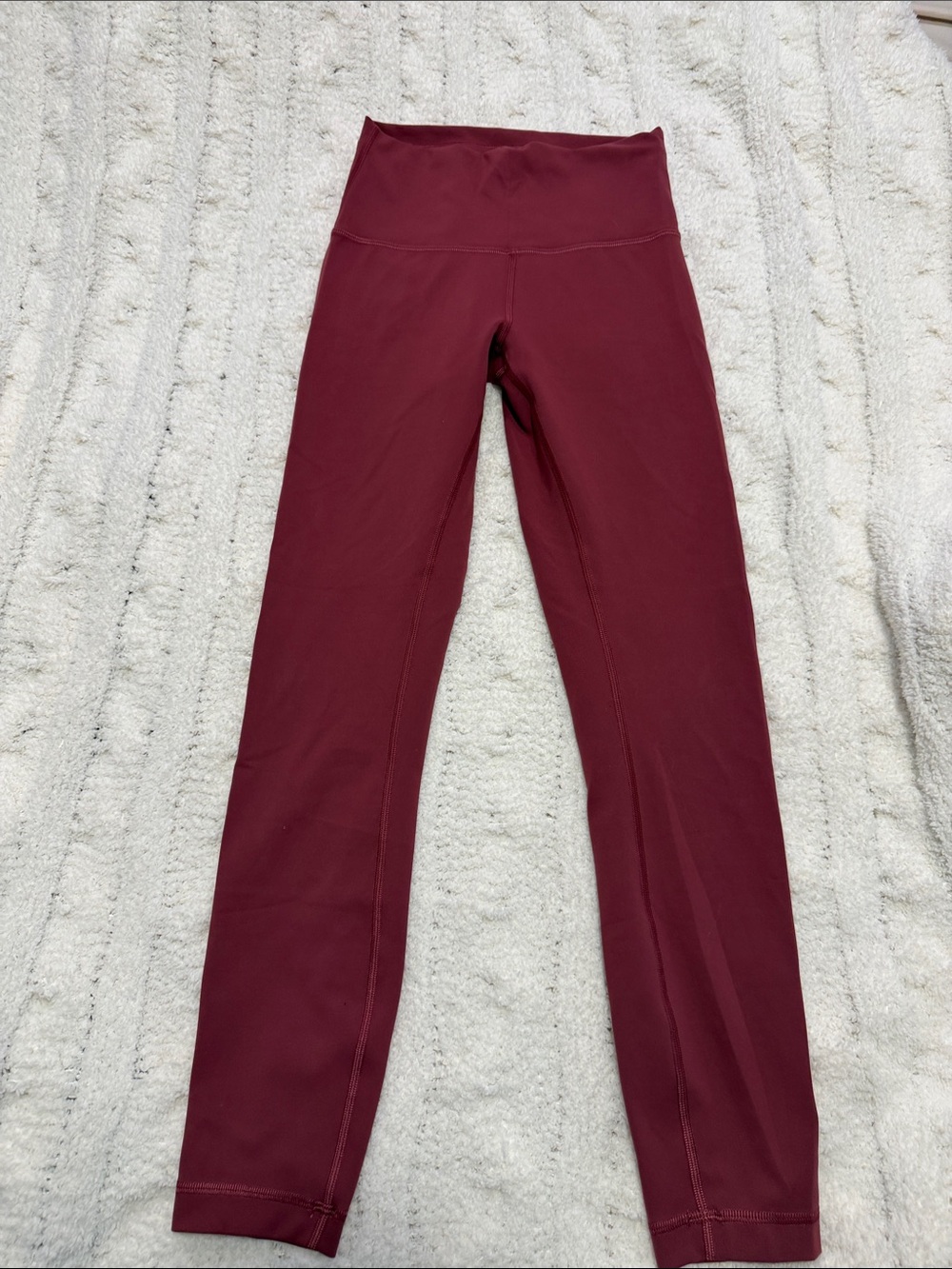 lululemon athletica High-Waist Burgundy Leggings